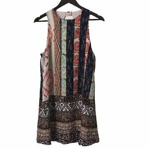 Pearle 88 Sleeveless Shift Open Back Dress